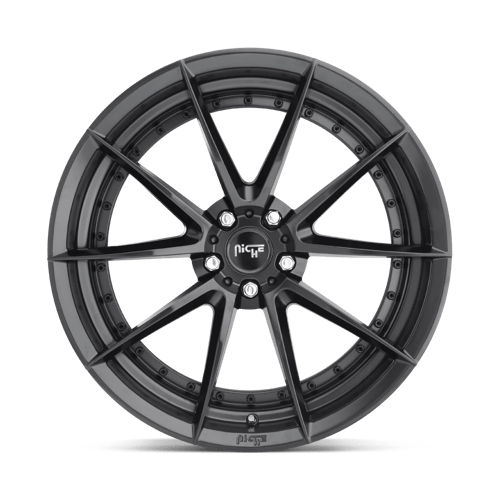 Niche M196 SECTOR Matte Black 19x8.5 +40 5x108mm 72.6mm - Wheelwiz