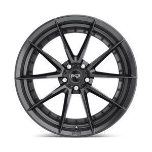 Niche M196 SECTOR Matte Black 19x8.5 +42 5x112mm 66.6mm - WheelWiz