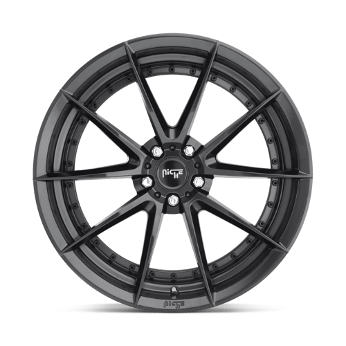 Niche M196 SECTOR Matte Black 20x9 +35 5x114.3mm 72.6mm - Wheelwiz