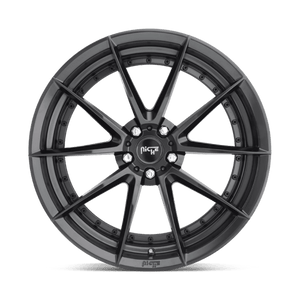 Niche M196 SECTOR Matte Black 20x9 +35 5x114.3mm 72.6mm - Wheelwiz