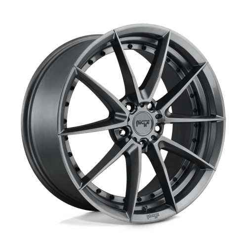 Niche M197 SECTOR Gloss Anthracite 19x8.5 +40 5x108mm 72.6mm - WheelWiz