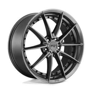 Niche M197 SECTOR Gloss Anthracite 19x8.5 +40 5x108mm 72.6mm - WheelWiz