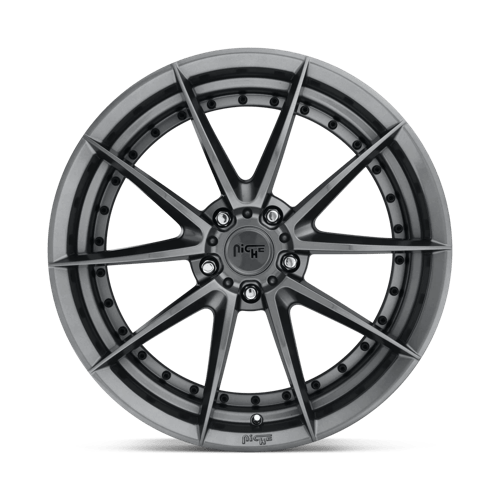 Niche M197 SECTOR Gloss Anthracite 19x8.5 +40 5x108mm 72.6mm - WheelWiz
