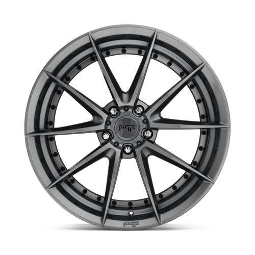 Niche M197 SECTOR Gloss Anthracite 20x10.5 +40 5x114.3mm 72.6mm - Wheelwiz