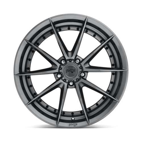 Niche M197 SECTOR Gloss Anthracite 19x8.5 +35 5x114.3mm 72.6mm - Wheelwiz