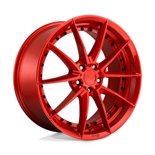 Niche M213 SECTOR Candy Red 19x9.5 +48 5x112mm 66.6mm - Wheelwiz