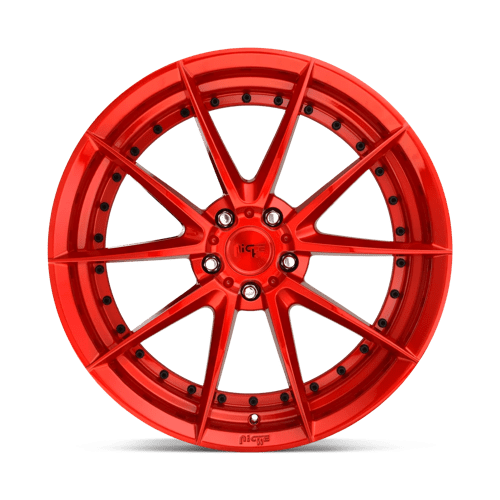 Niche M213 SECTOR Candy Red 19x8.5 +42 5x112mm 66.6mm - Wheelwiz