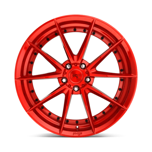 Niche M213 SECTOR Candy Red 20x10.5 +40 5x114.3mm 72.6mm - Wheelwiz