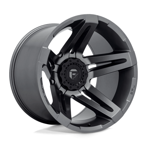Fuel Offroad D764 SFJ Matte Gunmetal 22x14 -75 5x127|5x139.7mm 87.1mm - Wheelwiz