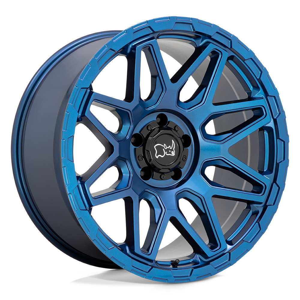 Black Rhino SHOCKWAVE Gloss Midnight Blue 20x12 -44 8x165.1mm 125.1mm - WheelWiz