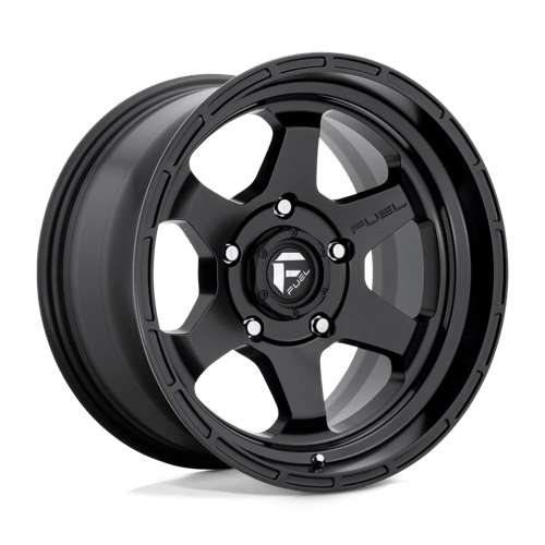 Fuel Offroad D664 SHOK Matte Black 17x9 -12 6x139.7mm 106.1mm - Wheelwiz