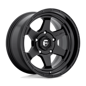 Fuel Offroad D664 SHOK Matte Black 17x9 -12 6x139.7mm 106.1mm - Wheelwiz