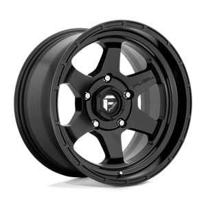 Fuel Offroad D664 SHOK Matte Black 17x9 -12 6x135mm 87.1mm - WheelWiz