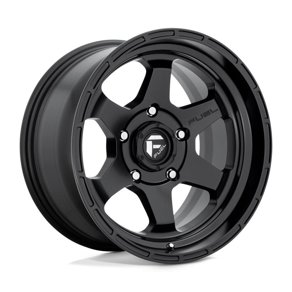 Fuel Offroad D664 SHOK Matte Black 17x9 -12 6x135mm 87.1mm - WheelWiz