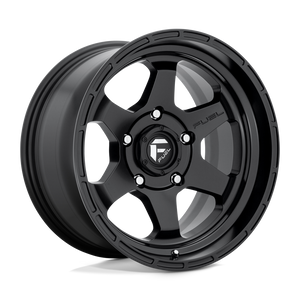 Fuel Offroad D664 SHOK Matte Black 17x9 -12 6x135mm 87.1mm - WheelWiz