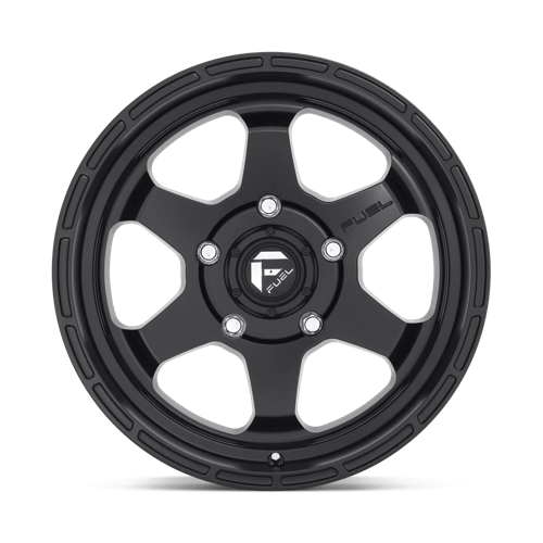 Fuel Offroad D664 SHOK Matte Black 17x9 +1 6x139.7mm 106.1mm - Wheelwiz