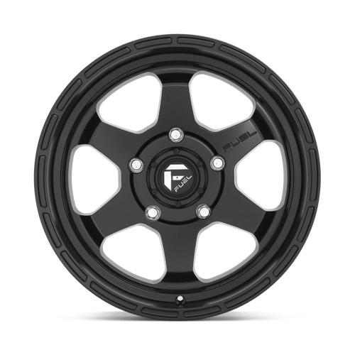 Fuel Offroad D664 SHOK Matte Black 17x10 -18 5x127mm 71.5mm - Wheelwiz