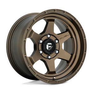 Fuel Offroad D666 SHOK Matte Bronze 17x10 -18 5x127mm 71.5mm - WheelWiz