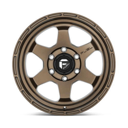 Fuel Offroad D666 SHOK Matte Bronze 18x9 +20 6x139.7mm 106.1mm - Wheelwiz