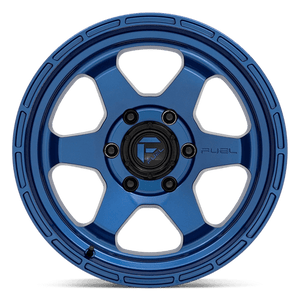 Fuel Offroad D739 SHOK Dark Blue 18x9 +1 6x139.7mm 106.1mm - Wheelwiz
