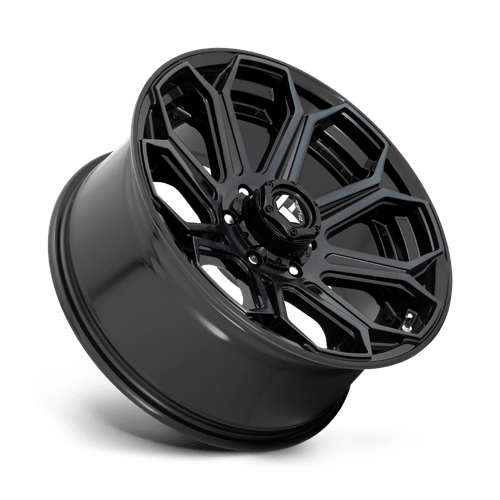 Fuel Offroad D704 SIEGE Gloss Mach Double Dark Tint 20x9 +1 6x135mm 87.1mm - Wheelwiz