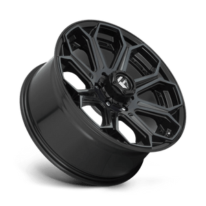 Fuel Offroad D704 SIEGE Gloss Mach Double Dark Tint 20x9 +1 8x170mm 125.1mm - Wheelwiz