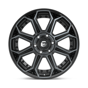 Fuel Offroad D704 SIEGE Gloss Machined Double Dark Tint 20x9 +20 8x170mm 125.1mm - WheelWiz