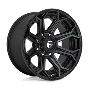 Fuel Offroad D704 SIEGE Gloss Machined Double Dark Tint 20x9 +01 8x180mm 124.2mm - WheelWiz