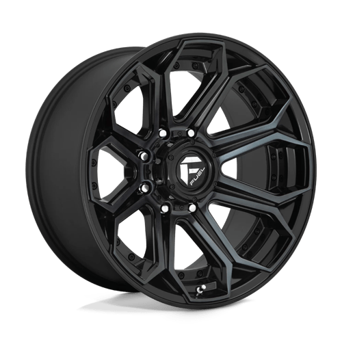 Fuel Offroad D704 SIEGE Gloss Machined Double Dark Tint 22x10 -18 5x139.7mm 78.1mm - WheelWiz