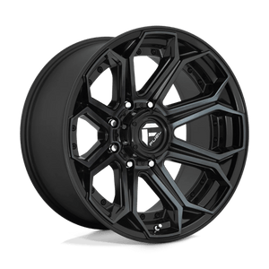 Fuel Offroad D704 SIEGE Gloss Machined Double Dark Tint 20x9 +01 8x180mm 124.2mm - WheelWiz