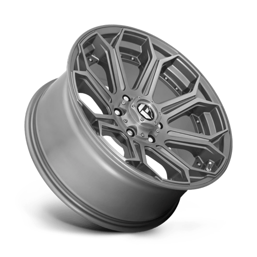 Fuel Offroad D705 SIEGE Brushed Gun Metal Tinted Clear 20x9 +1 6x135mm 87.1mm - Wheelwiz