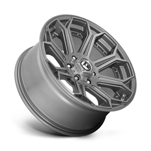 Fuel Offroad D705 SIEGE Brushed Gun Metal Tinted Clear 20x9 +1 6x135mm 87.1mm - Wheelwiz