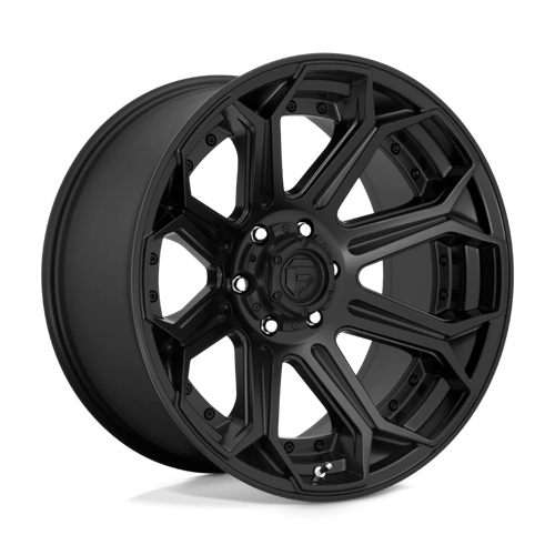 Fuel Offroad D706 SIEGE Matte Black 20x10 -18 6x139.7mm 106.1mm - WheelWiz