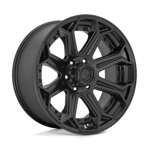 Fuel Offroad D706 SIEGE Matte Black 20x9 +1 6x139.7mm 106.1mm - Wheelwiz