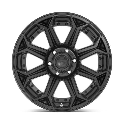 Fuel Offroad D706 SIEGE Matte Black 20x9 +1 6x139.7mm 106.1mm - Wheelwiz