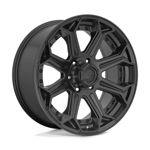 Fuel Offroad D706 SIEGE Matte Black 22x10 -18 5x150mm 110.1mm - WheelWiz