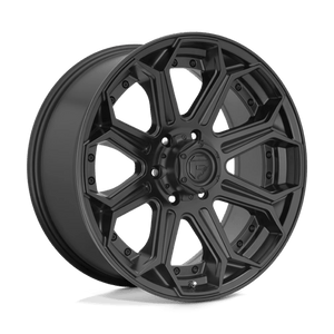 Fuel Offroad D706 SIEGE Matte Black 22x10 -18 5x150mm 110.1mm - WheelWiz