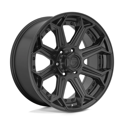 Fuel Offroad D706 SIEGE Matte Black 18x9 -12 6x139.7mm 106.1mm - WheelWiz
