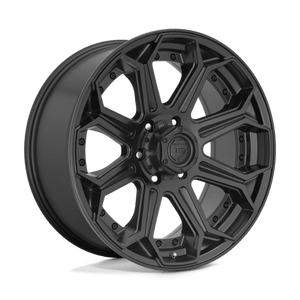 Fuel Offroad D706 SIEGE Matte Black 20x9 +1 5x139.7mm 78.1mm - Wheelwiz