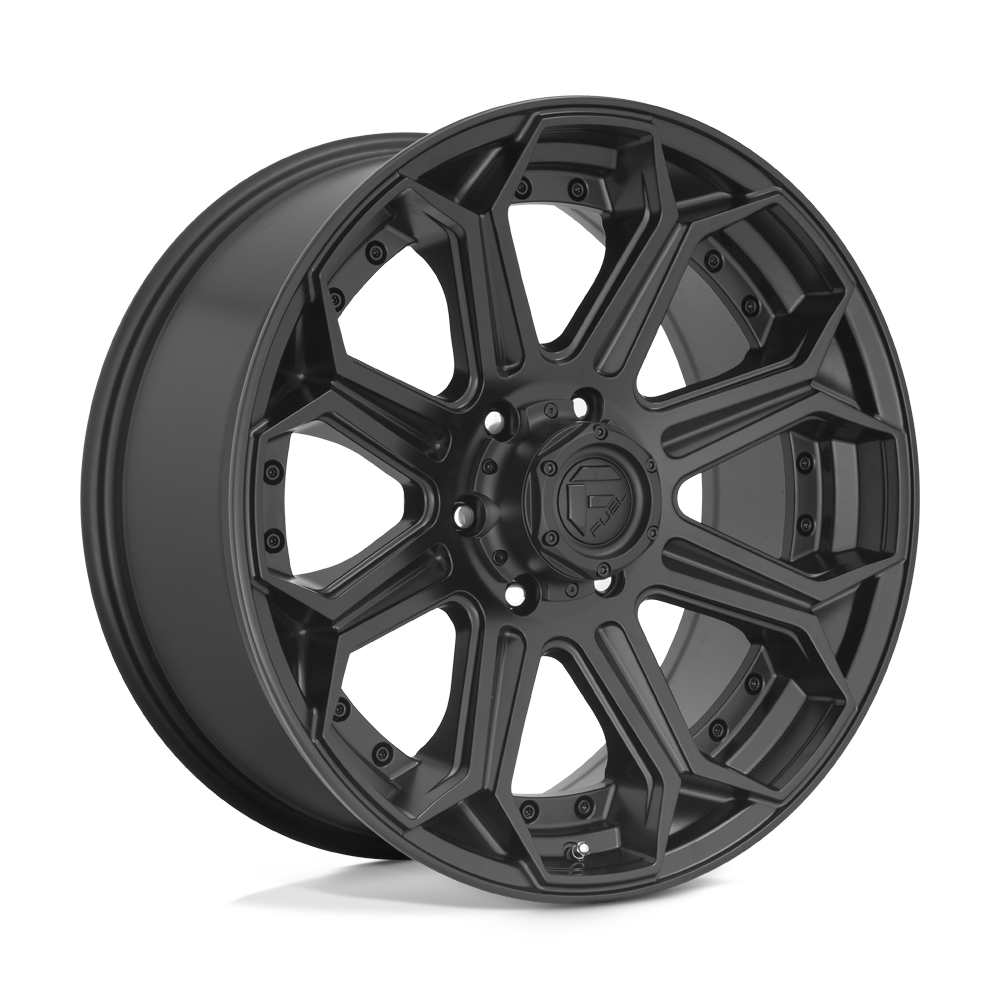 Fuel Offroad D706 SIEGE Matte Black 18x9 -12 6x135mm 87.1mm - WheelWiz