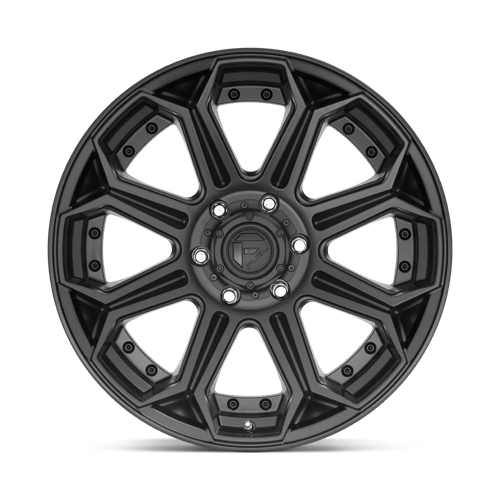 Fuel Offroad D706 SIEGE Matte Black 22x10 -18 8x165.1mm 125.1mm - WheelWiz