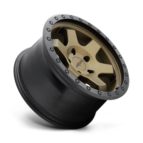 Rotiform R150 SIX-OR Matte Bronze Black Bead Ring 17x9 +1 6x135mm 87.1mm - Wheelwiz