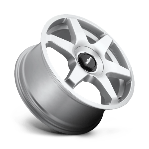 Rotiform R114 SIX Gloss Silver 18x8.5 +45 5x100|5x112mm 66.6mm - Wheelwiz