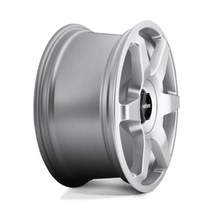 Rotiform R114 SIX Gloss Silver 18x8.5 +45 5x100|5x112mm 66.6mm - Wheelwiz