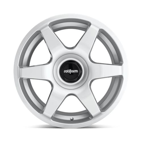 Rotiform R114 SIX Gloss Silver 18x8.5 +45 5x100|5x112mm 66.6mm - Wheelwiz