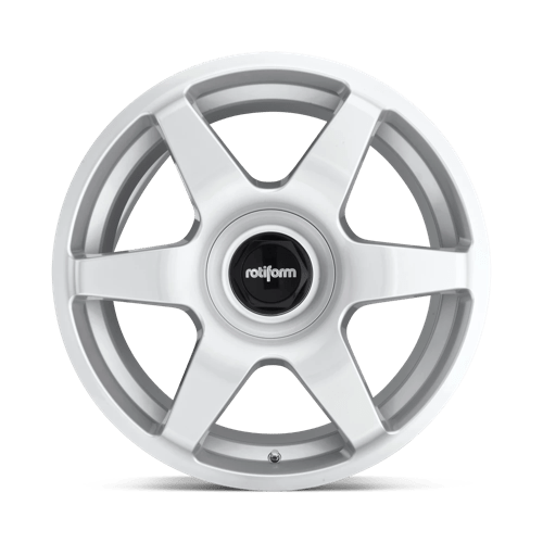 Rotiform R114 SIX Gloss Silver 19x8.5 +45 5x108|5x112mm 72.6mm - Wheelwiz