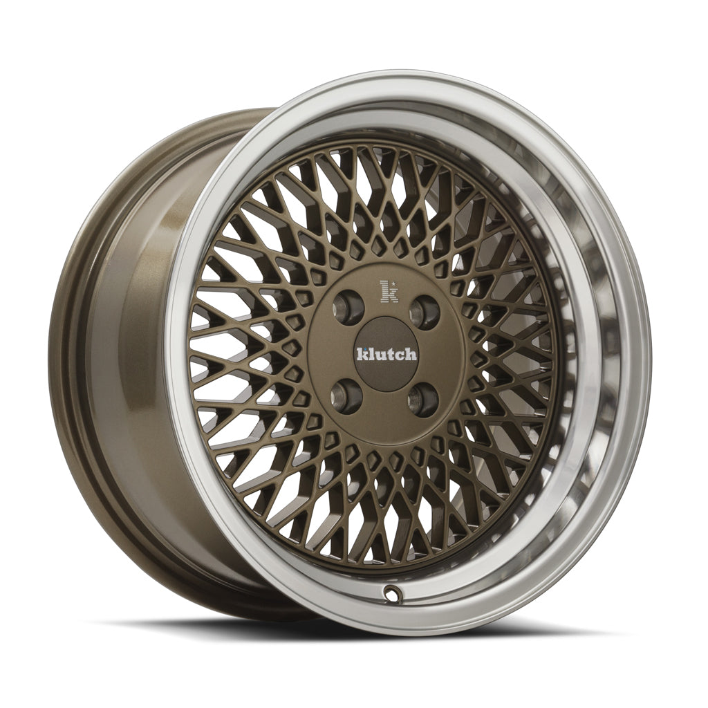 MRR SL1 Bronze Machined Lip 16x8 +15 4x100mm 73.1mm - Wheelwiz