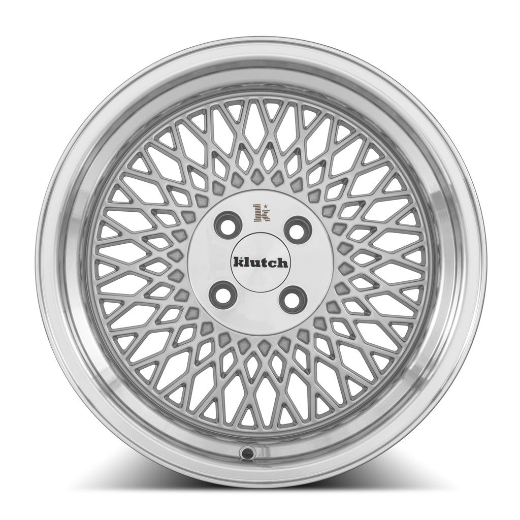 MRR SL1 Silver Machined Face  16x8 +15 4x100mm 73.1mm - Wheelwiz