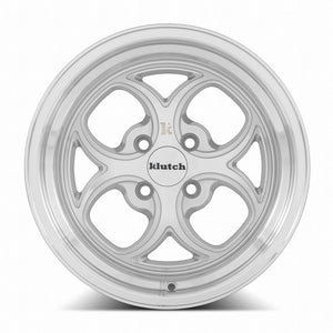 MRR SL2 Silver Machined Face 15x8.5 +17 4x100mm 73.1mm - Wheelwiz