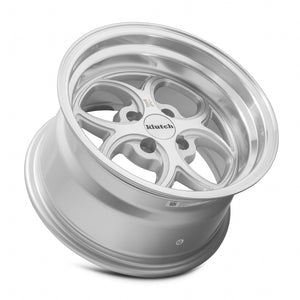 MRR SL2 Silver Machined Face 15x8.5 +17 4x100mm 73.1mm - Wheelwiz